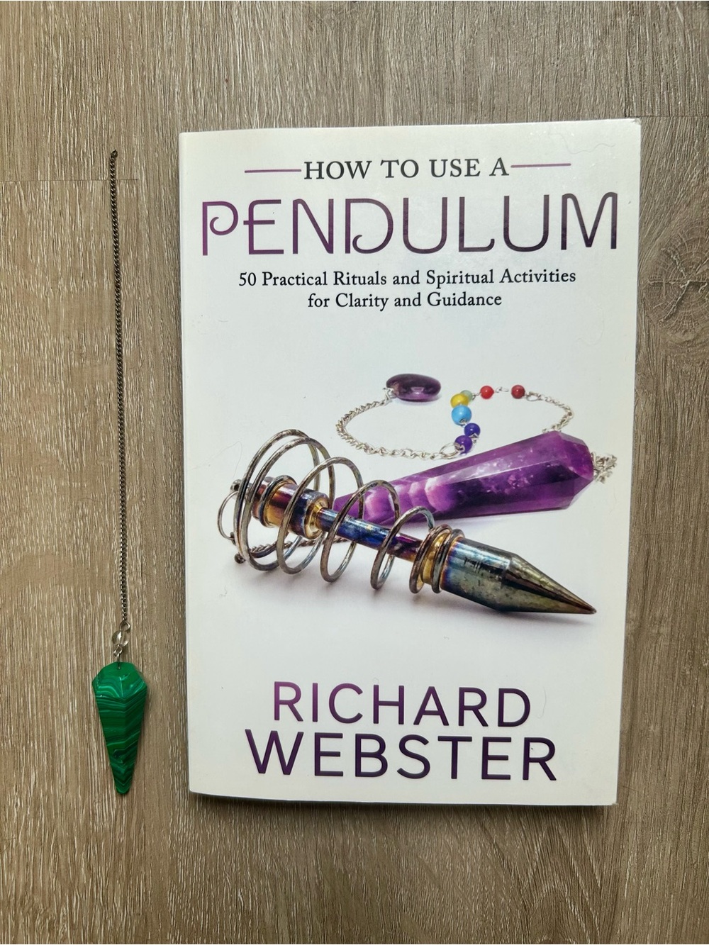 How to Use a Pendulum Book + Malachite Pendulum